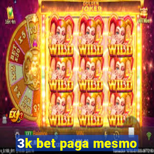 3k bet paga mesmo